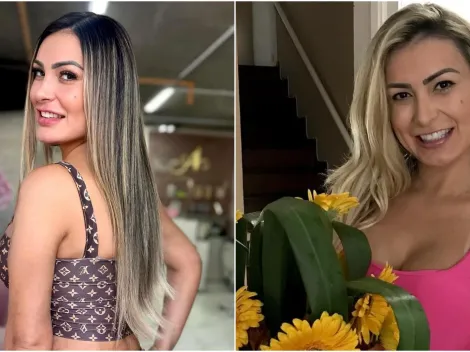 Andressa Urach se surpreende e reage após se tornar tema de TCC em curso de mestrado