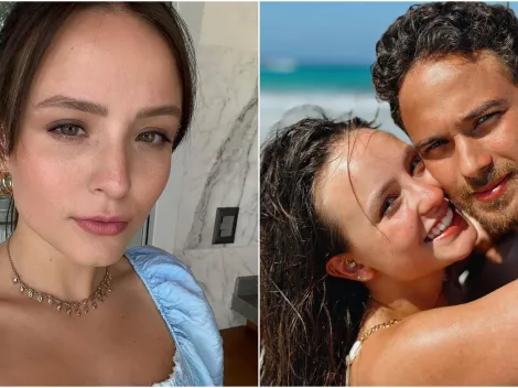 Larissa Manoela surge vestida de noiva e André Luiz Frambach se derrete: “Coração acelerou”