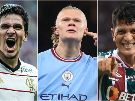 Haaland, Pedro, Cano e mais: Os maiores artilheiros do mundo em 2023