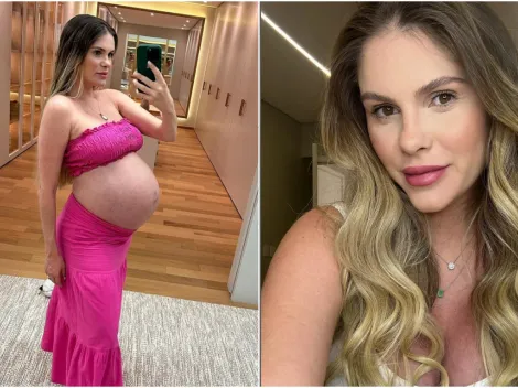 Grávida de gêmeos, Bárbara Evans desabafa na web e detalha saúde dos filhos