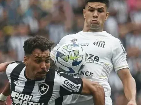 Botafogo volta a vacilar e fica no empate contra o Santos