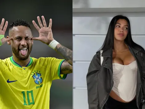 Neymar reage à notícia de que teria levado fora da atriz Nathalia Morais