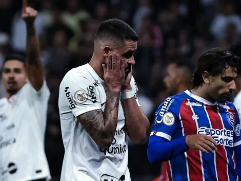 Combinação de resultados negativos poderia pôr o Corinthians na zona