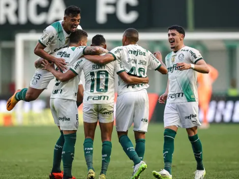 O histórico é positivo: diante do América-MG, o Palmeiras leva uma vantagem considerável