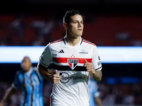 Rescisão de James Rodríguez com o São Paulo vira assunto na diretoria
