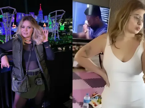 Viih Tube celebra que conseguiu voltar a usar antigos vestidos e mostra evolução corporal