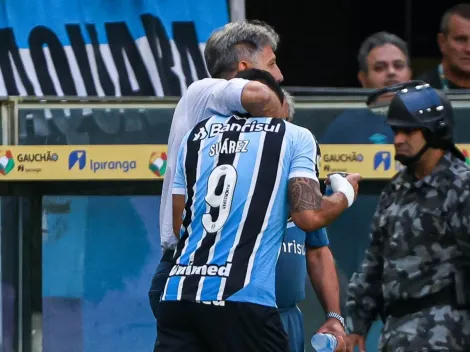 Ele fez isso e surpreendeu a todos; Renato Gaúcho deu um presente inusitado a Suárez