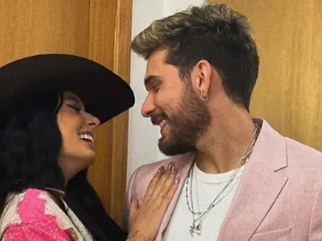 Ana Castela e Gustavo Mioto comemoram seis meses de namoro com declarações nas redes