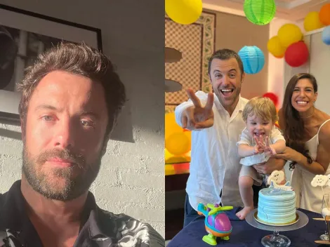 Kayky Brito posta foto ao lado de esposa e filho, após desmentir briga