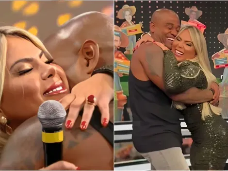 Cezar Black e Kally Fonseca se reencontram após A Fazenda 15