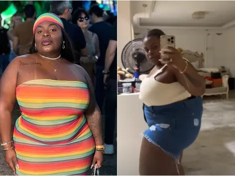 Após perder 33 kg, Jojo Todynho comemora ao mostrar shorts folgado em seu corpo