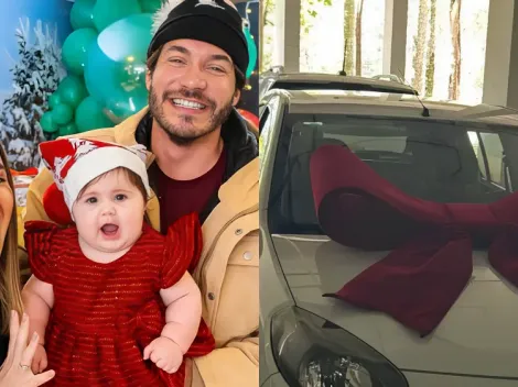 Viih Tube e Eliezer presenteiam funcionária com carro de luxo no Natal
