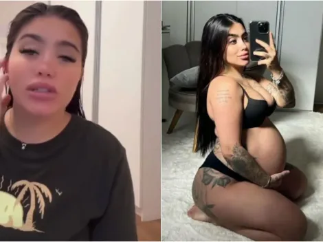 MC Mirella foi para a maternidade em pleno natal