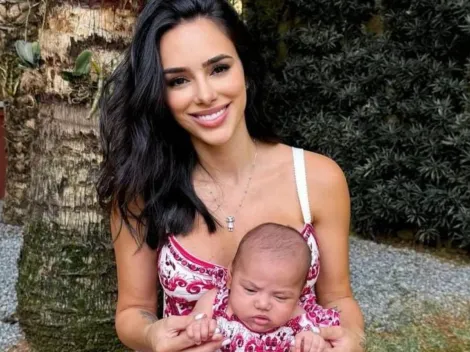Bruna Biancardi e Mavie usam looks de quase R$ 20 mil em cominação mãe e filha