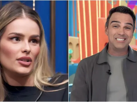 Web aponta que Tadeu Schmidt chamou Yasmin Brunet de "burra" indiretamente