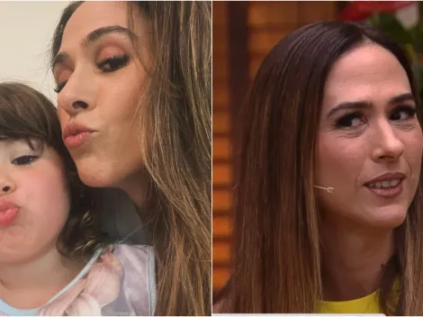 Tata Werneck se emociona após declaração em programa ao vivo