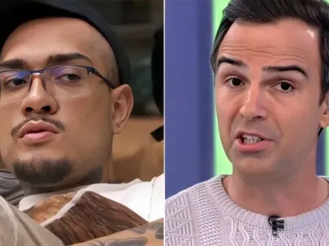BBB 24: Bin saca ‘indireta’ de Tadeu Schmidt: “Ele falou”
