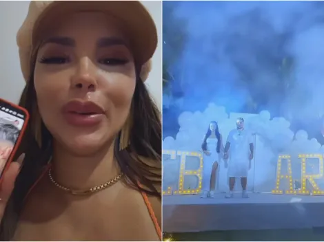 Emocionada, Jenny descobre o sexo do filho de Bia Miranda por live e lamenta: "Muito triste"