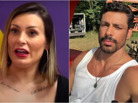 Andressa Urach volta ao passado e compartilha relação com Cauã Reymond