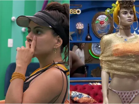 BBB 24: Irritada, Fernanda se isola após ter roupa rasgada durante gravação de quadro: "Abriu todinho"