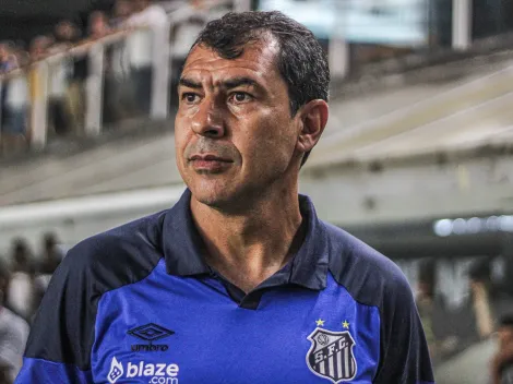 Carille faz escolha polêmica em escalação do Santos e torcida pede mudança