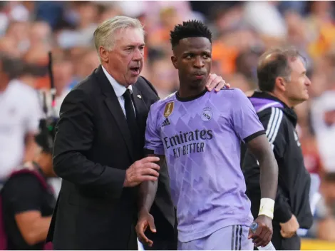 Real Madrid: Carlo Ancelotti não se cala e rebate comentários negativos sobre Vini Jr.: "Não sei..."