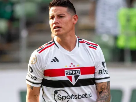 James Rodríguez ser reserva no São Paulo é revelado e impressiona Tricolores