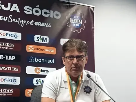 Presidente do Caxias afirma que Grêmio foi beneficiado pela arbitragem