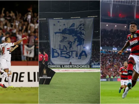 Melhores mandantes da história da Libertadores, com três brasileiros em destaques