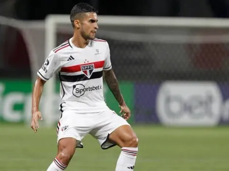 Rodrigo Nestor recebe comunicado do São Paulo após treino no CT da Barra Funda