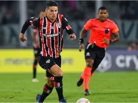 Em 19 partidas, James Rodríguez tem desempenho mediano no São Paulo