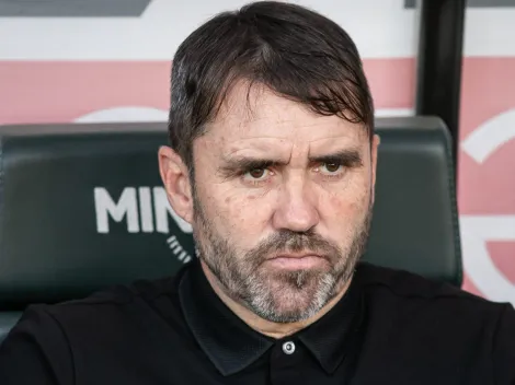 Coudet não gostou da postura da torcida durante o jogo do Internacional