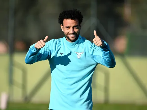 Felipe Anderson leva torcida do Palmeiras à loucura em jogo da Lazio