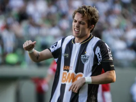 Bernard sente desconforto muscular e preocupa a torcida do Atlético-MG