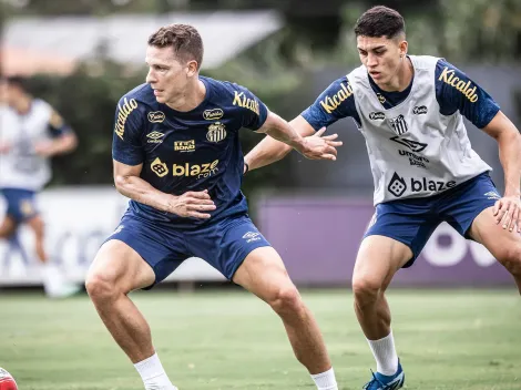 Jair e Pedrinho treinam e Carille define Santos contra Guarani