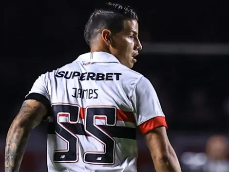 James Rodríguez treina bem e quer atuar em São Paulo x Fluminense