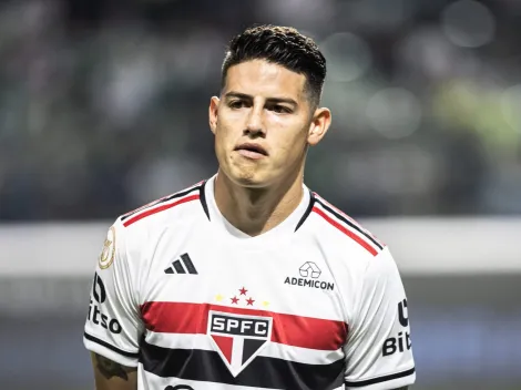 Sem espaço no São Paulo, James faz um post misterioso