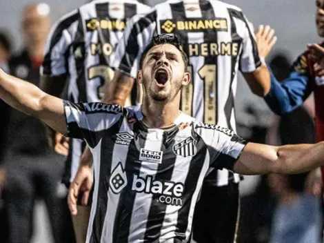 Giuliano marca em vitória do Santos, que assume a liderança do Brasileirão Série B