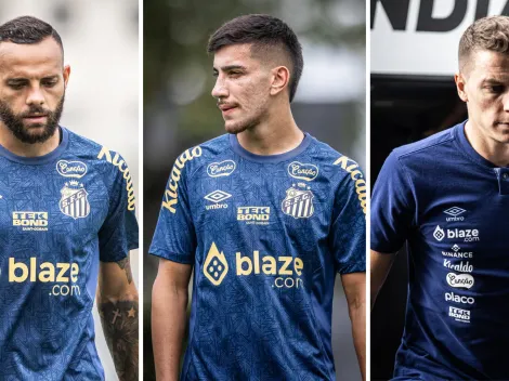 Guilherme, Pedrinho e Furch desfalcarão o Santos por mais um mês