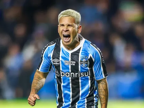 Soteldo marca pelo Grêmio e causa divisão na torcida do Santos