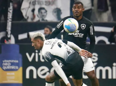 Botafogo bate Corinthians por 1x0 neste sábado (1º) pelo Brasileirão Série A