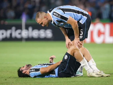 Diego Costa revela lesão no adutor em empate do Grêmio