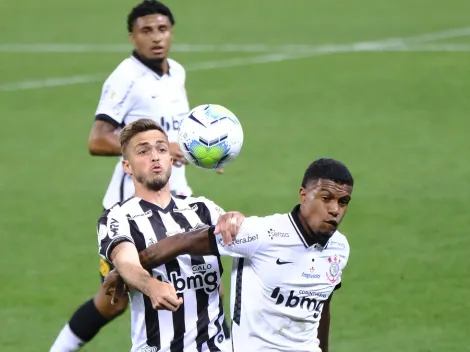 Santos quer Léo Natel, atacante do Corinthians
