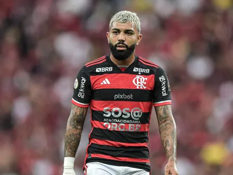 Gabigol participa de atividade do Flamengo entre os titulares