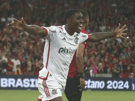 Nação comemora gol salvador de Evertton Araújo no Flamengo