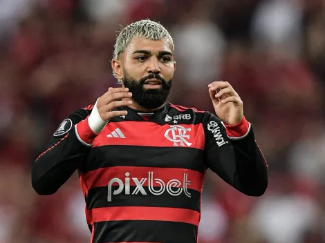 Torcida do Flamengo aponta erro do VAR em gol anulado de Gabigol