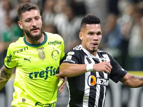 Com expulsão e golaço, Palmeiras goleia Atlético-MG fora de casa