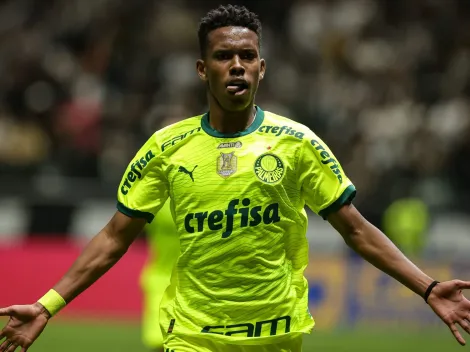Estevão foi o jogador que mais participou de gols pelo Palmeiras nos últimos jogos