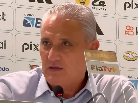 Tite fica revoltadíssimo na coletiva do Flamengo