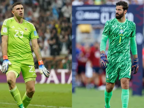 Alisson ou Dibu: quem será o goleiro com menos gols sofridos na Copa América?